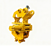 Rotateur hydraulique inclinable à 360 degrés haute résistance avec attache rapide pour mini-excavatrice