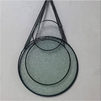 Mini attrape-soleil en verre de 9 cm en gros, artisanat DIY en verre teinté vierge