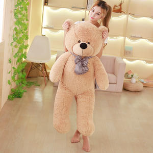 Fabrika özel amerika birleşik devletleri büyük oyuncak ayı peluş oyuncaklar dolması dev amerikan sevgililer oyuncak ayı cilt kapak toptan - Product Image 3