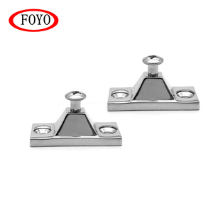 Foyo Quincaillerie <span class=keywords><strong>marine</strong></span> de haute qualité Charnière de pont en acier inoxydable Montage latéral Capuchon supérieur pour bateau - Product Image 1