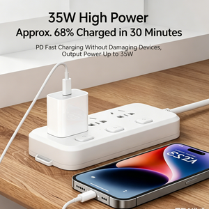Adaptateur secteur <span class=keywords><strong>USB</strong></span> C 35W avec prise UK US EU, chargeur rapide PD, chargeur mural pour téléphone portable, chargeur sans fil pour <span class=keywords><strong>iPhone</strong></span> iPad - Product Image 4