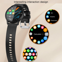 Reloj Inteligente Deportivo para Exteriores, con Seguimiento de Salud, Pantalla TFT HD Grande, Batería de Larga Duración, Respuesta de Llamadas por Voz con IA, para Hombres y Mujeres