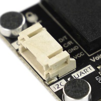 DFRobot Gravity - Sensor de Reconocimiento de Voz con Aprendizaje Autónomo de Idiomas para Micro:bit, Raspberry Pi, Python, ESP32, I2C, UART
