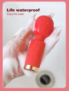 Vrouwelijke Siliconen Clitorale <span class=keywords><strong>Vibrator</strong></span> Veiligheid <span class=keywords><strong>Mini</strong></span> Persoonlijke Av Wand Massager Seksspeeltjes Av <span class=keywords><strong>Vibrator</strong></span> Meisje <span class=keywords><strong>Mini</strong></span> Toverstaf Seksspeeltje - Product Image 3