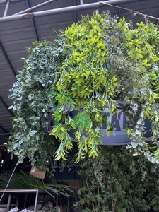 Đèn trần với cây sợi thủy tinh tròn nhân tạo cho văn phòng ngoài trời và không gian khách sạn có cây hoa phong cách thiết kế - Product Image 3