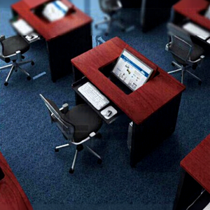 ISO Factory Heavy Duty OEM ODM Customized <strong>Space</strong> <strong>Saving</strong> Factory Direct Flip Top <strong>Computer</strong> <strong>Desk</strong> for Library Media Room Students - Product Image 6