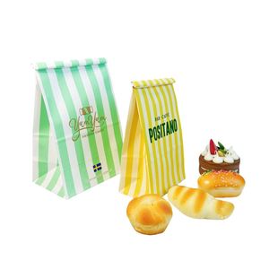 <b>Customized</b> Bread Candy Tin Tie Food Kraft Paper Stand up Tea Heat-<b>sealed</b> Coffee Packaging Bags - Product Image 5