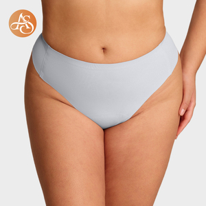 Tanga Deportiva Sin Costuras para Mujer, Ropa Interior de Yoga Invisible, Anti-Camel Toe, Transpirable, con Almohadilla de Algodón - Product Image 1