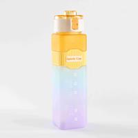 Bouteille d'eau pour enfants, bouteille d'eau de qualité alimentaire pour la remise en forme, la salle de sport, l'été, bouteille d'eau en plastique anti-fuite pour l'école, l'extérieur, thermique