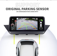 Écran tactile 10,25 pouces sans fil Android Auto & CarPlay pour tableau de bord BMW X1 E84 avec navigation GPS et bouton iDrive