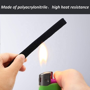 Bande d'étanchéité adhésive en feutre noir ignifuge haute température pour barbecue, four et <span class=keywords><strong>poêle</strong></span> - Product Image 2