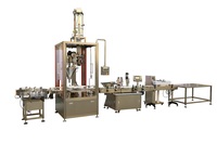 Ligne de remplissage et de mise en conserve automatique rotative pour plastique, métal, verre, boîtes de conserve, protéines, lait en poudre