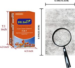 Thân thiện với môi vải dùng một lần làm mềm máy sấy tấm hình dạng rắn với nếp nhăn tĩnh - Product Image 2