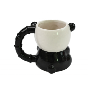 Mug en céramique 3D personnalisé en gros, motif <span class=keywords><strong>panda</strong></span>, avec poignée en bambou, tasse à café, cadeau souvenir - Product Image 5