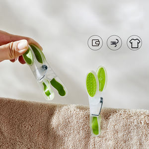 JOYWAVE Lot de 20 pinces <span class=keywords><strong>à</strong></span> <span class=keywords><strong>linge</strong></span> colorées en plastique Pinces <span class=keywords><strong>à</strong></span> <span class=keywords><strong>linge</strong></span> robustes Pinces <span class=keywords><strong>à</strong></span> <span class=keywords><strong>linge</strong></span> pour ligne de séchage Petites <span class=keywords><strong>épingle</strong></span>s <span class=keywords><strong>à</strong></span> <span class=keywords><strong>linge</strong></span> colorées - Product Image 3