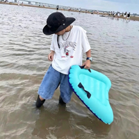 Planche de surf gonflable avec poignées, planche de surf gonflable pour la plage, planche de surf flottante pour les enfants apprenant le surf