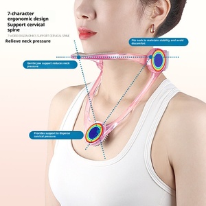 Neue Verstellbare Unisex-Nackenstütze gegen Vorwärtsneigung der Kopf-Schulter-Nacken-Gelenkzone, Orthopädische Halswirbelsäulen-Fixierung - Product Image 3