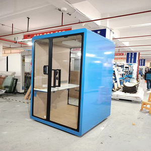 Cabine de travail mobile insonorisée de haute qualité, facile à installer, pour bureau, maison, hôpital - Product Image 3