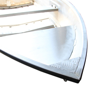 Bateau de pêche en aluminium Kindle-Ecocampor de 25 pieds avec cabine, à vendre