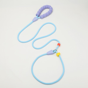 Laisse pour chien, laisse d'entraînement de qualité professionnelle, mousse en forme de nuage, couleurs contrastées stimulant la dopamine, vente en gros de laisses pour chiots. - Product Image 2