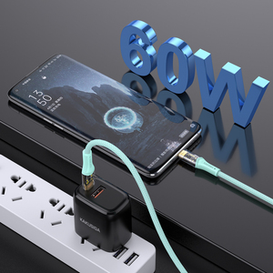 Kaku/KaKuSiGa. KSC-809 pd60w nhanh sạc cáp dữ liệu Type-C để Type-C giá rẻ chất lượng tốt dòng dữ liệu - Product Image 6
