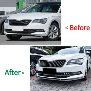 Protector de Parachoques Delantero para Superb B8 2016-2018, Difusor, Spoiler, Cubierta Protectora, Modificación Exterior - Product Image 2