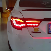 Feux arrière LED KGKB pour Toyota Reiz Mark X 2013-2017 – Style écailles de dragon amélioré avec DRL, feux de freinage et clignotants – Plug & Play