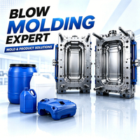 Moulage par soufflage LDPE HDPE PP PET PVC PC PA PS pour bouteilles industrielles et contenants industriels