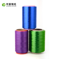 Fil de soie coloré en nylon 6 ténacité RW/DDB 467Dtex/72F de qualité AA écologique