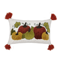 Oreiller gonflable chauffant en forme de feuille tissée décorative pour la récolte d'automne