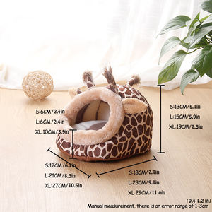 أفخم الدافئة الهامستر منزل قفص شنشلس السنجاب السكر شراعية غينيا خنزير أرنب صغير الحيوان السرير عش - Product Image 2