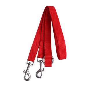 HBD923 Cheap Luxury Traction Rope Two Jointed One Double <b>Hooks</b> Two-headed Nylon Pet <b>Dog</b> Leash - Product Image 3
