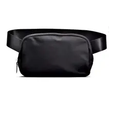 custom logo sport lulu nylon everywhere customizable fanny packs waist belt bags for men