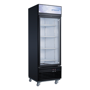 Refroidisseurs à toit droit noir affichage de boissons réfrigérateur vitrine refroidisseur porte en verre coulissante <span class=keywords><strong>congélateur</strong></span> boisson froide réfrigérateur pour supermarché - Product Image 4