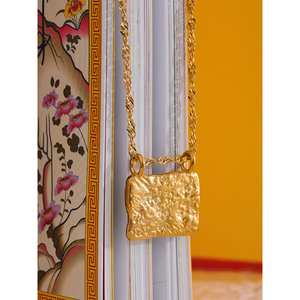 JINYOU 1993 Vintage Fashion Stone Eye Bead zircone ciondolo quadrato collana di lusso in acciaio inossidabile per gioielli dorati con ciondoli da <span class=keywords><strong>donna</strong></span> - Product Image 3