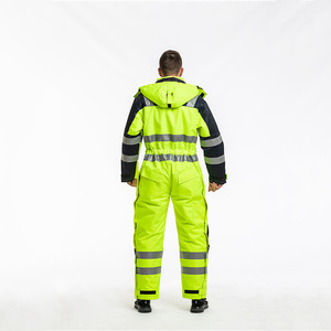 <span class=keywords><strong>Personnalisé</strong></span> <span class=keywords><strong>pas</strong></span> <span class=keywords><strong>cher</strong></span> 100 coton charbon Mine électricien congélateur uniforme vêtements <span class=keywords><strong>de</strong></span> <span class=keywords><strong>travail</strong></span> avec taille élastique haute réfléchissant - Product Image 6