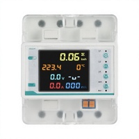 Compteur d'énergie photovoltaïque WiFi triphasé quatre fils Tuya Smart Power Monitor avec contrôle vocal à distance pour maison et usine