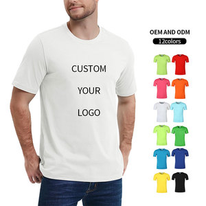 T-shirt Personalizzate ad Asciugatura Rapida Unisex per Eventi Aziendali, Abbigliamento da Lavoro, <span class=keywords><strong>Magliette</strong></span> Sportive con Collo Tondo e Logo per Uomo - Product Image 1
