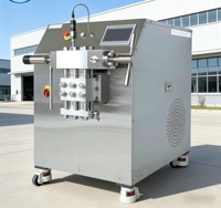 Pasteurisateur et homogénéisateur de lait automatique en acier inoxydable sanitaire haute pression avec moteur, prix compétitif