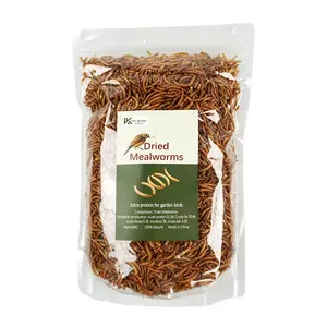 Yüksek kaliteli kurutulmuş mealworms kuru gıda balık tohumu karışımı yem gıda