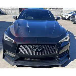 Capot en fibre de carbone pour Infiniti Q60, stock d'entrepôt Q50 - Product Image 2