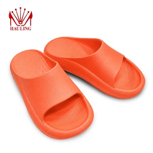 Sandales tendance en EVA à semelle épaisse, couleurs personnalisées, vente en gros, sandales à plateforme souple, tongs décontractées de plage - Product Image 5