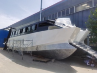 Bateau de passager, en aluminium aluminium, avec assistance électrique, 10 lignes, 75 pieds, 15m