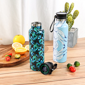 双真空绝缘不倒翁不锈钢智能水瓶带发光二极管温度显示 - Product Image 1