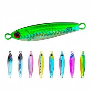 Señuelo Metálico Impreso de Alta Densidad, Duradero, Estilo Slow Pitch para Salmón, Marlín, Lubina, Tiburón y Peces de Agua Salada - Uso en Lago - Product Image 3