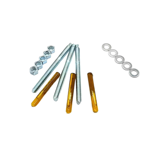 Boulon d'ancrage <span class=keywords><strong>chimique</strong></span> en acier au carbone GB haute résistance, brillant, non revêtu, marque QS, pour accessoires de construction de murs rideaux, diamètre - Product Image 3