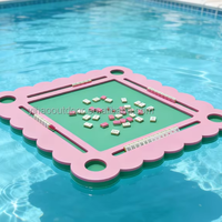 Table de Mahjong Flottante pour Piscine, Hôtel, Maison, Jeu Aquatique Extérieur, Table de Dominos, Tapis de Mahjong Étanche, Tables de Jeu Flottantes