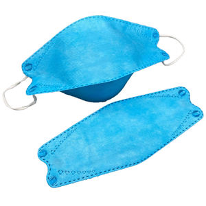 En149 kain lipat Meltblown bukan tenunan, masker wajah 5 lapisan perlindungan Anti polusi debu KN95 KF94 - Product Image 2