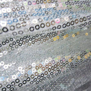 Ткань для платья с вертикальной вышивкой Tejido De Vestido De Lentejuelas Bordadas Verticalmente - Product Image 6