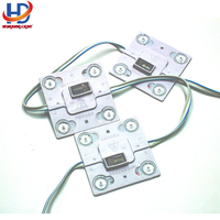 Module de publicité LED à puce SMD haute luminosité AC220V 4W 11000K blanc chaud et rose émettant DC12V IP65 RoHS certifié